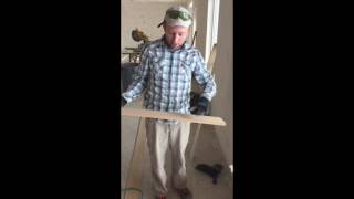 Window sills How to measure cut and install your own window sills and trim [upl. by Yllod]