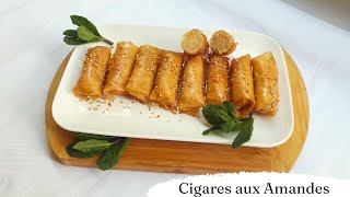 Recette Cigares aux Amandes [upl. by Issim]