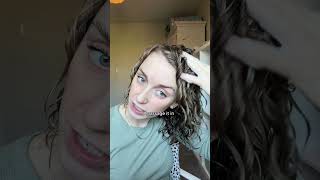 Curly Hair Tutorial  Short Curly Hair Wash and Style Routine [upl. by Inig]