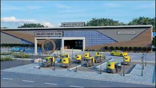 Walkthrough Video of Redevelopment of Samalkot Railway Station Proposed Design [upl. by Hitoshi]