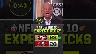 Picking EVERY Week 10 NFL Game in under a minute 👀 shorts nfl [upl. by Stag]