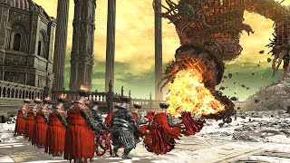 Fire Prelates VS New Bosses ⚔️ Fire And Blood Fight ⚔️ Elden Ring Shadow of The Erdtree DLC [upl. by Fergus]