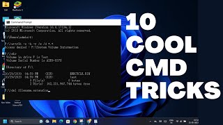 10 Cool Cmd Tricks to Impress Friends [upl. by Manuela]