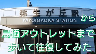 弥生が丘から鳥栖アウトレットまで歩いて往復してみた★九州ＶＳ北海道 特急乗り比べamp全席指定の影響調査の旅４日目⑤ [upl. by Notnerb]