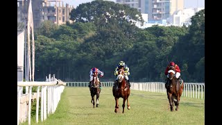 GLOBAL INFLUENCE wins The HPSL Calcutta Colts Trial Stakes [upl. by Oisorbma]