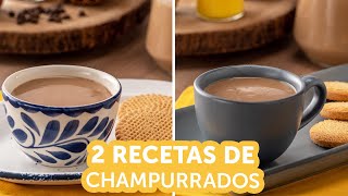 2 recetas de champurrados caseros  Kiwilimón [upl. by Cissej761]