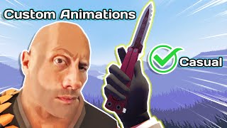 How To Get CUSTOM ANIMATIONS in Tf2 Casual and Not Break Tutorial [upl. by Sioled]