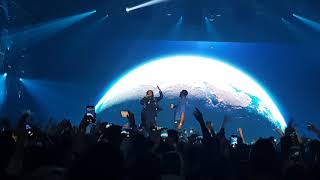 Damso x Kalash  Mwaka moon Live Bercy 04 12 2018 [upl. by Shing53]