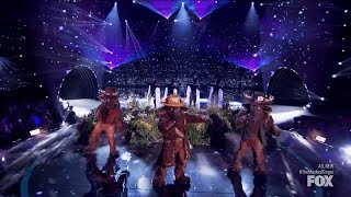 The Masked Singer 12  Buffalos sing Bittersweet Symphony by The Verve [upl. by Lrac]