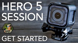 GoPro HERO 5 SESSION Tutorial How To Get Started [upl. by Sadnac]