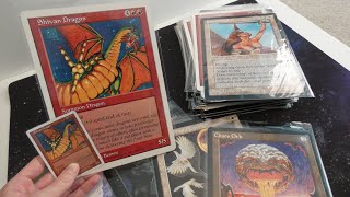 Oversized 6x9 Magic The Gathering Deck IS Awesome  MTG [upl. by Akired145]