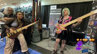 NAMM SHOW 2024 Bass America Paz Y Mohini Dey [upl. by Dalton549]