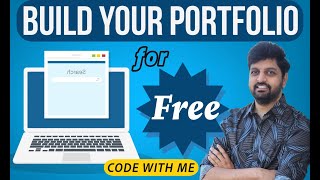 Build Portfolio Website for FREE in 10 minutes [upl. by Eitsrik]