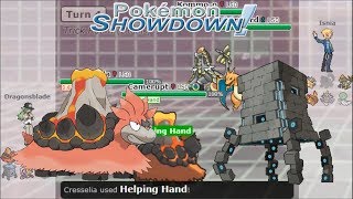 Mega Camerupt Trick Room Team  VGC 2018  Pokemon Showdown [upl. by Porta]