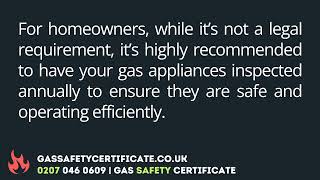 How Often Should You Get a Gas Safety Certificate [upl. by Ameerahs312]