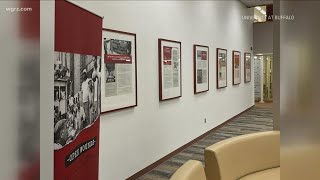 Exhibit on Attica uprising in UB library [upl. by Halona]