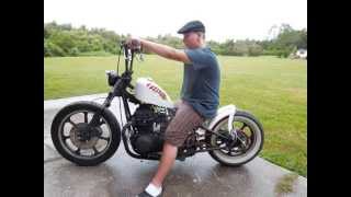 1981 Kz440 Bobber Done [upl. by Leihcar]