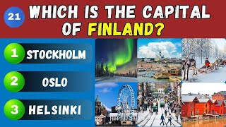 💵 Capitals Currencies and Languages of the world 🌐 Quiz 💡 6 [upl. by Haukom]