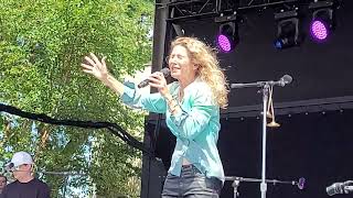 Sophie B Hawkins As I Lay Me Down LIVE NY State Fair 82324 [upl. by Ariaek]