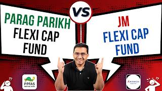 Parag Parikh Flexi Cap Fund vs JM Flexi Cap Fund Investment Comparison 2024 [upl. by Nylra]