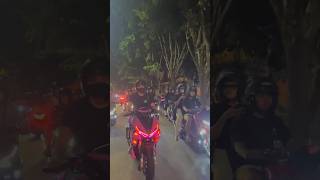 NR with ladies ride gabut bali 🔥 nightride shorts [upl. by Enirehtacyram]