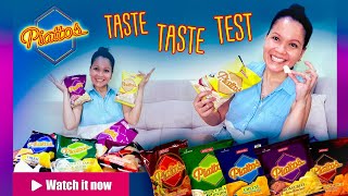 Tasting All Piattos Flavors In One Video Filipino Snack [upl. by Onailerua]