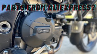 VSTROM PARTS FROM ALIEXPRESS  2007 DL650  Trav1sty [upl. by Hyacinthe]