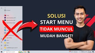 Cara Mengatasi Start Menu Windows 10 Tidak Bisa Dibuka dan Tidak Muncul Tanpa Software Tambahan [upl. by Grethel]