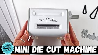 LIVE NEW 2020 Mini Maker Die Cut Machine Demo [upl. by Tova596]