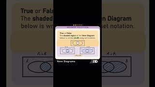 How to use set notation to identify the elements of a Venn diagram [upl. by Etnovert]