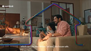 Havells Life Shield Wires  Your 247 protection buddy [upl. by Tena]