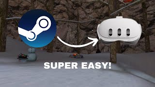 How To Get STEAM VR On Your Quest 2 Or 3 [upl. by Dennie]