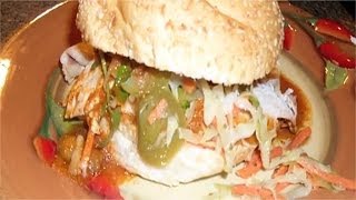 Pan Con Chumpe the Salvadoran Turkey Sandwich [upl. by Tychon]