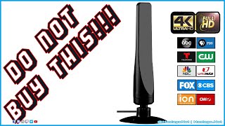 DO NOT BUY THIS Antier HDTV Antenna  HNE Tech [upl. by Swerdna]