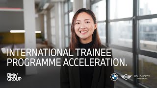 AcceleratiON  Our International Trainee Programme I BMW Group Careers [upl. by Dnomzed]