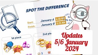 Junes Journey SPOT THE DIFFERENCE  56 January 2024 updates [upl. by Homovec]