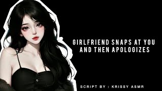 Girlfriend Snaps At You Then Apologizes ARGUMENT REGRET MAKING UP F4M [upl. by Narol]