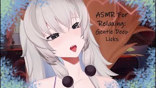 Gentle Ear Licking ASMR 💦 Light and Deep Binaural Ear Licking [upl. by Halland659]