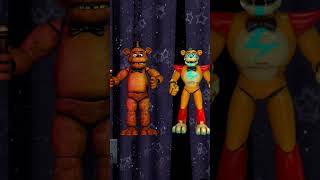 Freddy Fazbear VS All Freddys  fnaf battle edit whoisstrongest [upl. by Elodie]