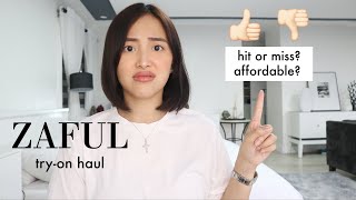 ZAFUL TRYON HAUL  Philippines [upl. by Audrye]