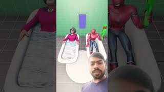 Spider man magic water spiderman magicspiderman funny animation games amongus mukbangcartoon [upl. by Anhaj]