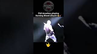 🎸 Slayer  Raining Blood ⚡ Performed by Phil Anselmo [upl. by Octave]