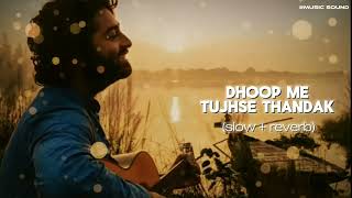 Dhoop mein tujhse thandak Slowed  Reverb Lofi Arijit Singh Shreya Ghoshal  SONG [upl. by Fugate]