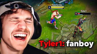 PLAYING VS TYLER1 IN CHALLENGER WHAT COULD GO WRONG [upl. by Ahsikyt470]