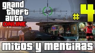 GTA V Online Mitos y Mentiras Ep 4  Matar varios con 1 balaComo parar un TRENDestruir jets y mas [upl. by Aratihc99]