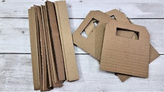 Awesome Organizers You Can Make From Cardboard  Cool Cardboard Crafts [upl. by Ozmo698]