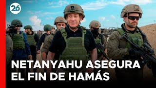 MEDIO ORIENTE  Netanyahu afirma que Hamás no gobernará el enclave palestino [upl. by Zetes]