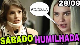 quotA DONA DO PEDAÇOquot  Resumo capítulo Completo  2809 SÁBADO  Novela 28 de SETEMBRO de 2019 [upl. by Welsh103]