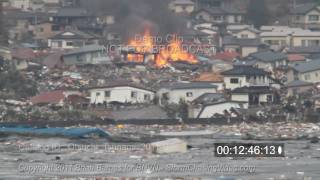 Otsuchi Japan Tsunami 2011 stock footage shot by an American [upl. by Eatnad]