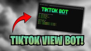 FREE TikTok View Bot [upl. by Gerik413]